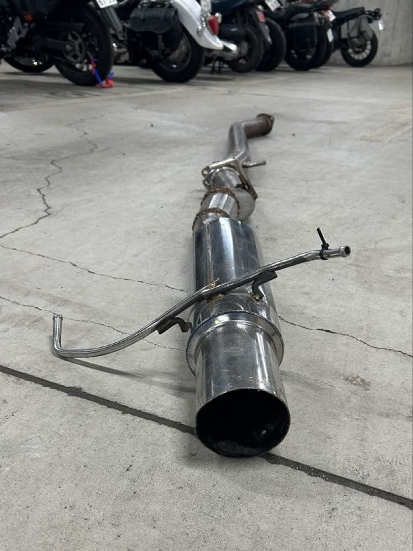 砲弾マフラー 中間パイプ リアピースセット ER34