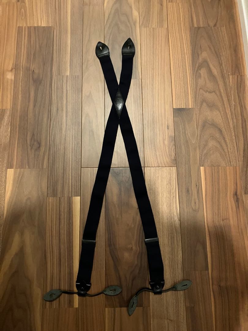 ナイジェルケーボン U.S. ARMY サスペンダー NAVY