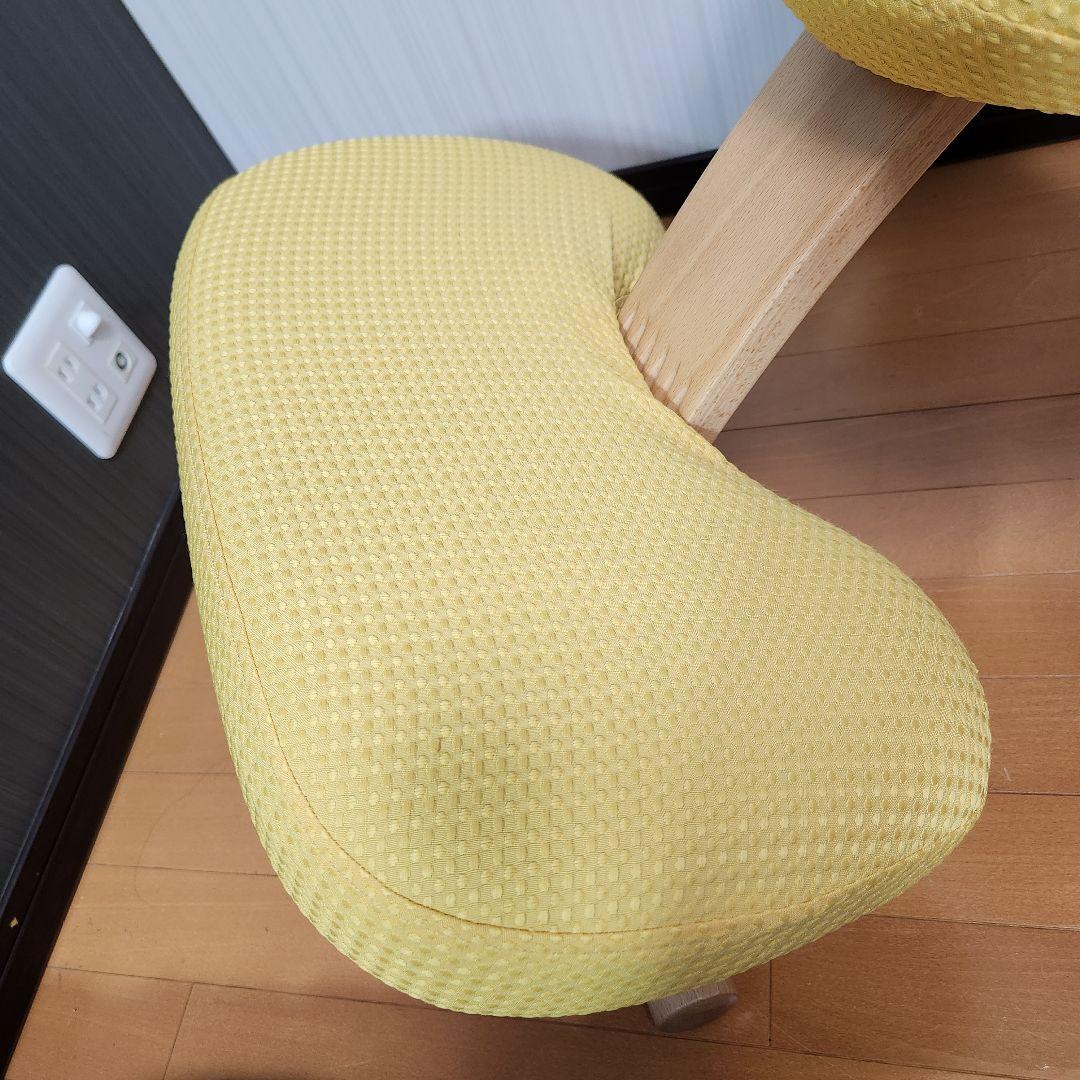 【感動美品】Balans EASY バランスチェア イージー イエローカバー付き