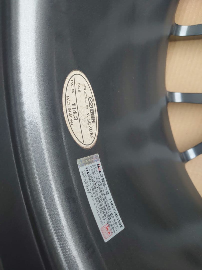 セール エンケイ PFM1 19インチアルミ 2本 9.5 45 114.3