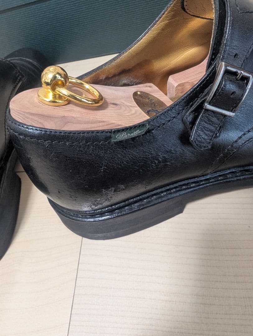 パラブーツ　POE ブラック　8