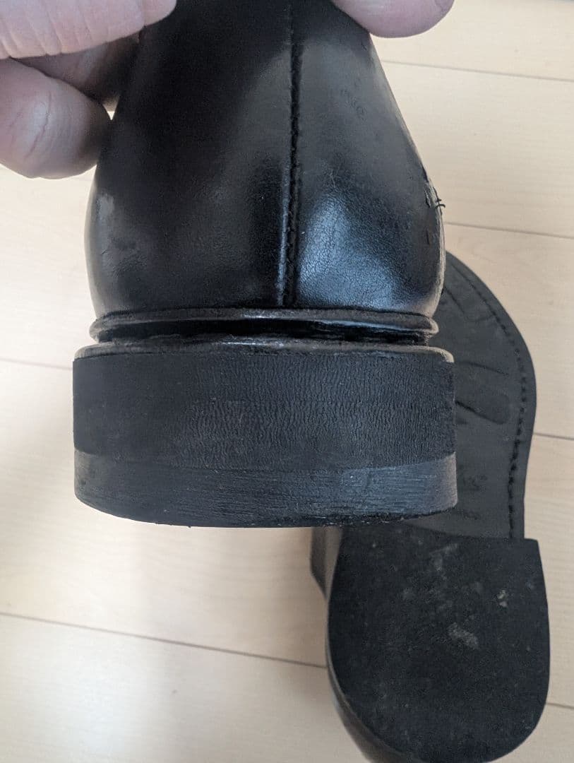 パラブーツ　POE ブラック　8