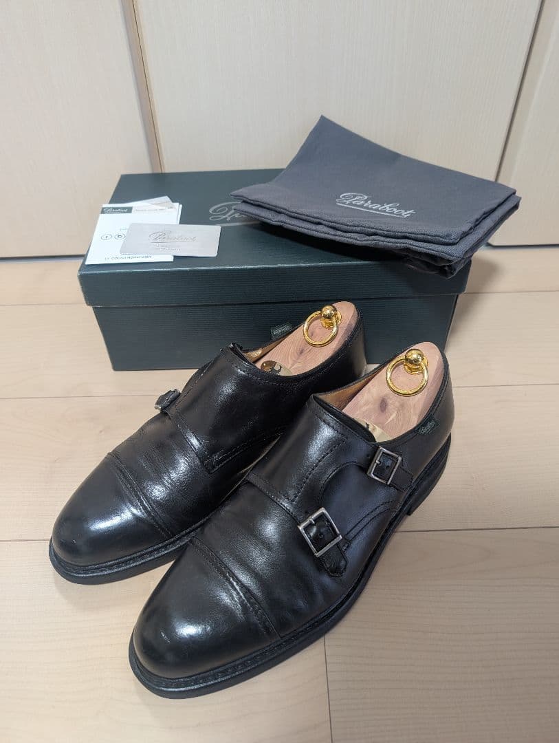 パラブーツ　POE ブラック　8