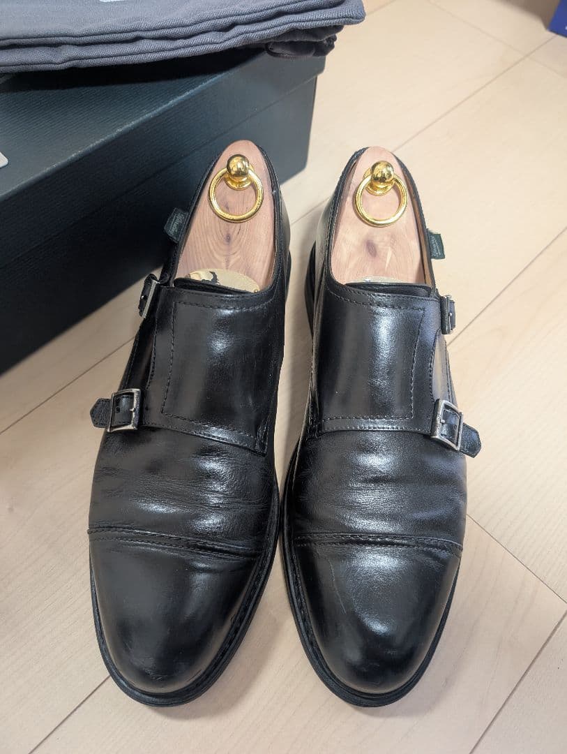 パラブーツ　POE ブラック　8