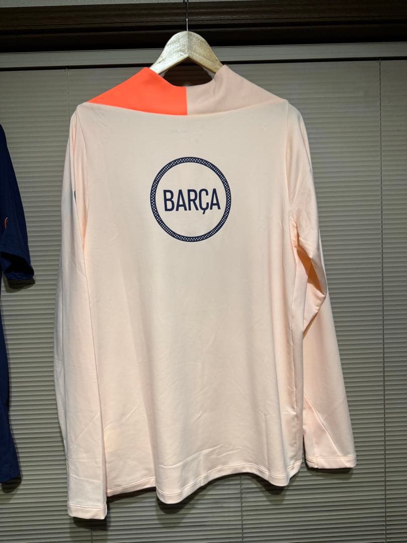 ナイキ　バルセロナ　ドリルトップ　セットアップ　半袖プラクティスシャツ　3セット