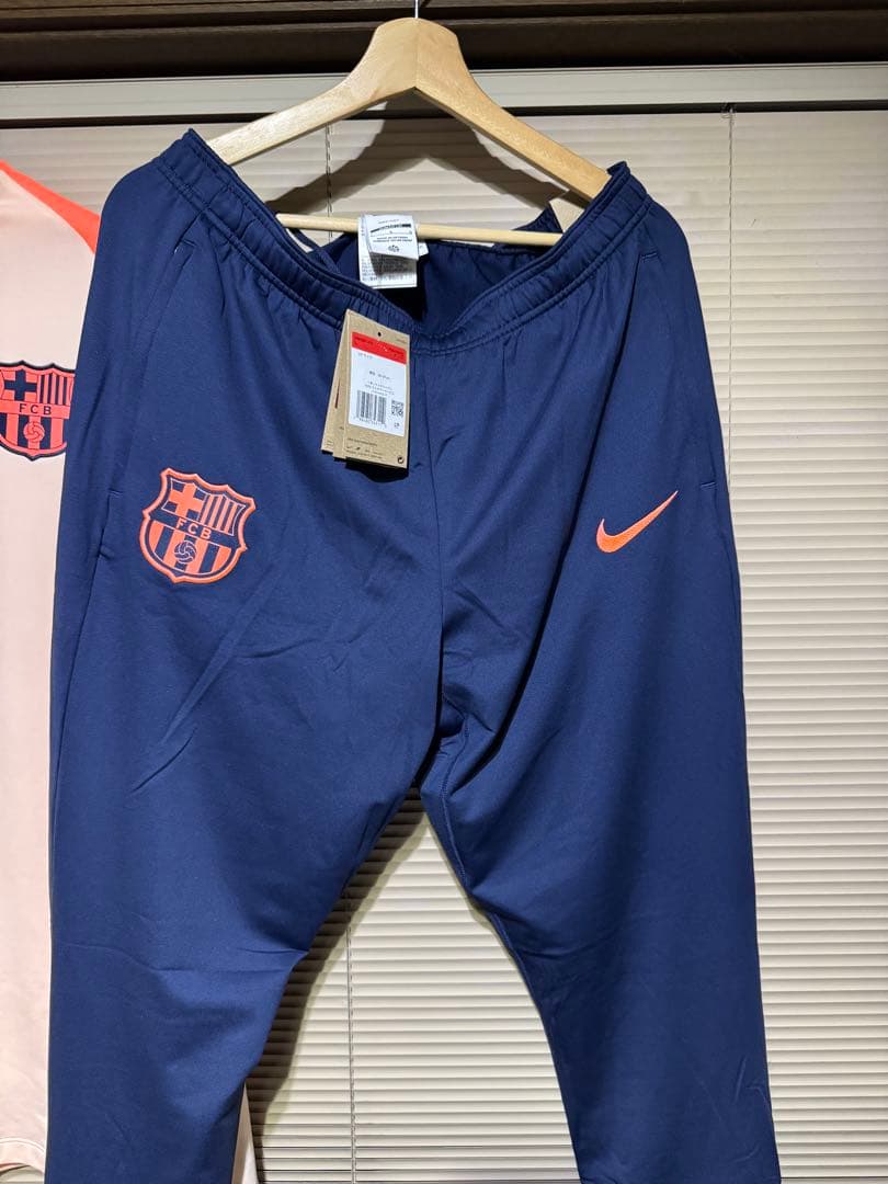 ナイキ　バルセロナ　ドリルトップ　セットアップ　半袖プラクティスシャツ　3セット