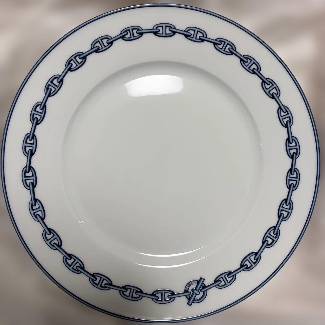 HERMS エルメス Chane d’Ancreシェーヌダンクル大皿　プレート