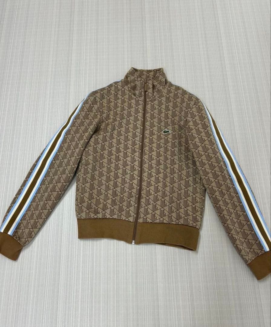 ラコステ　トラックジャケット　ベージュ