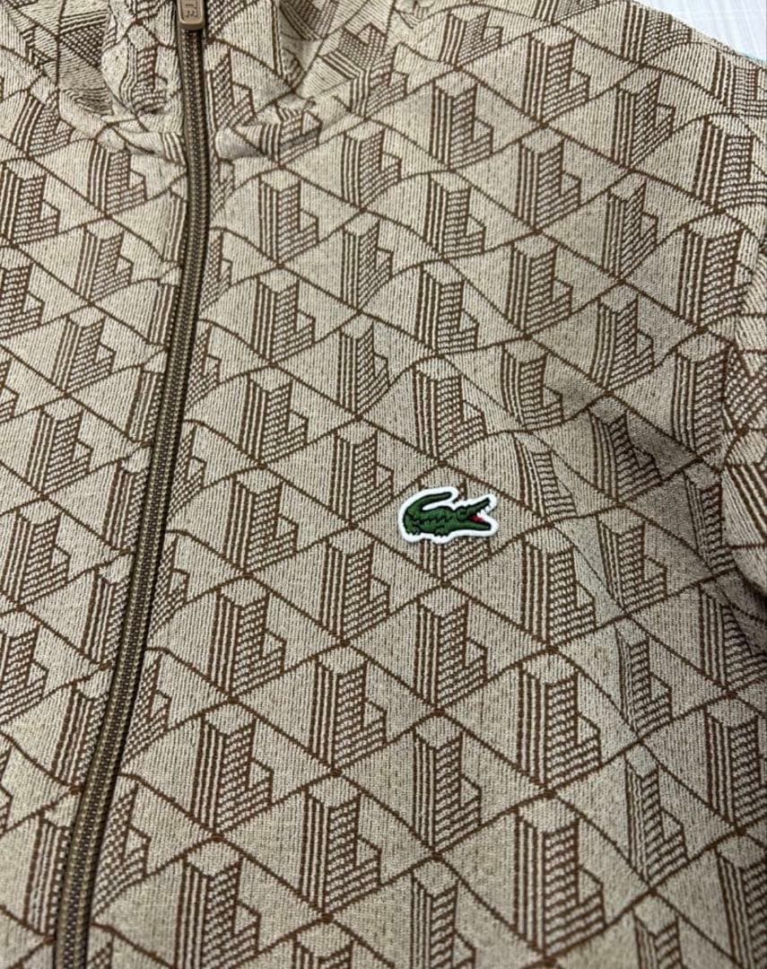 ラコステ　トラックジャケット　ベージュ