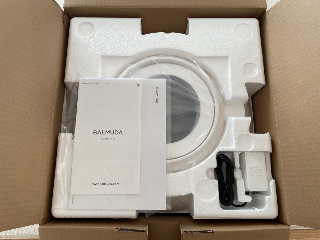 【新品未使用】BALMUDA Rain ERN-1100SD-WK 気化式加湿器