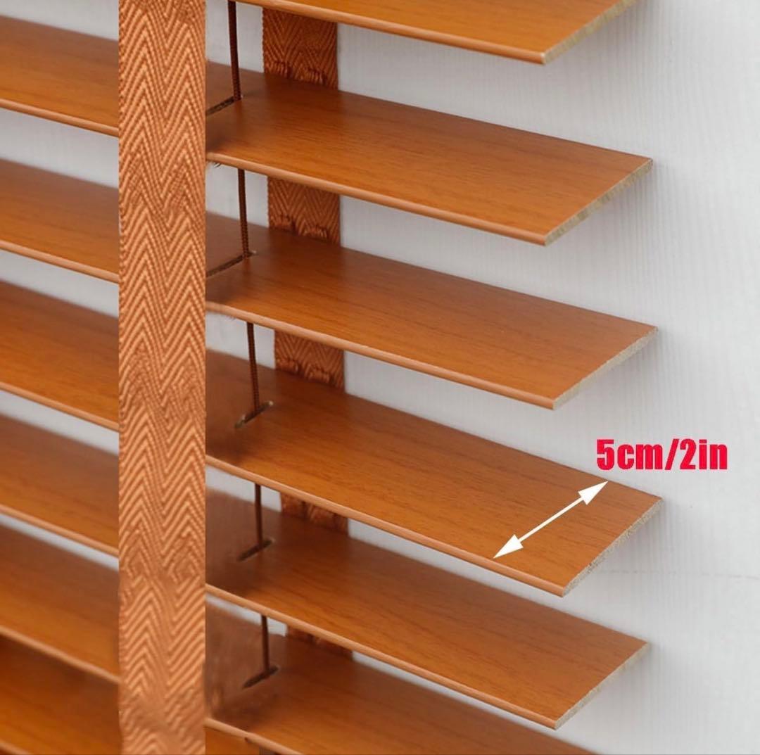 ウッドブラインド　120cm×160cm