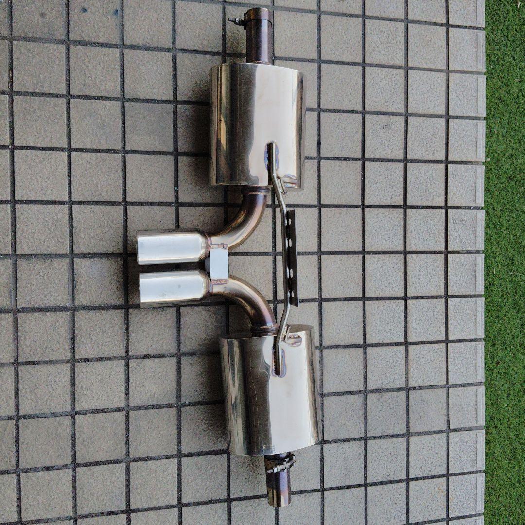 ポルシェボクスター986 ステンレススチール デュアル出力マフラー