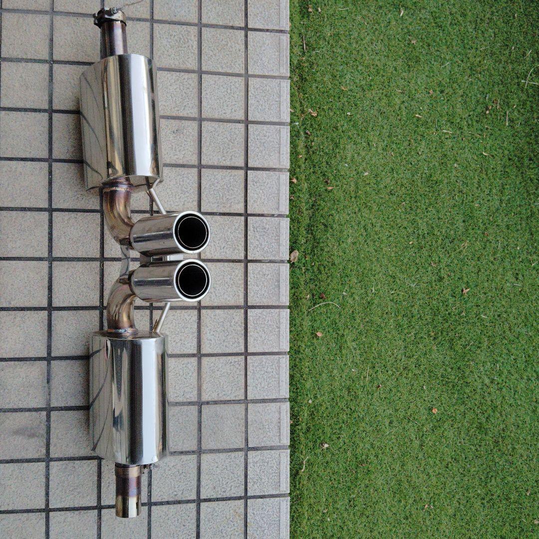 ポルシェボクスター986 ステンレススチール デュアル出力マフラー