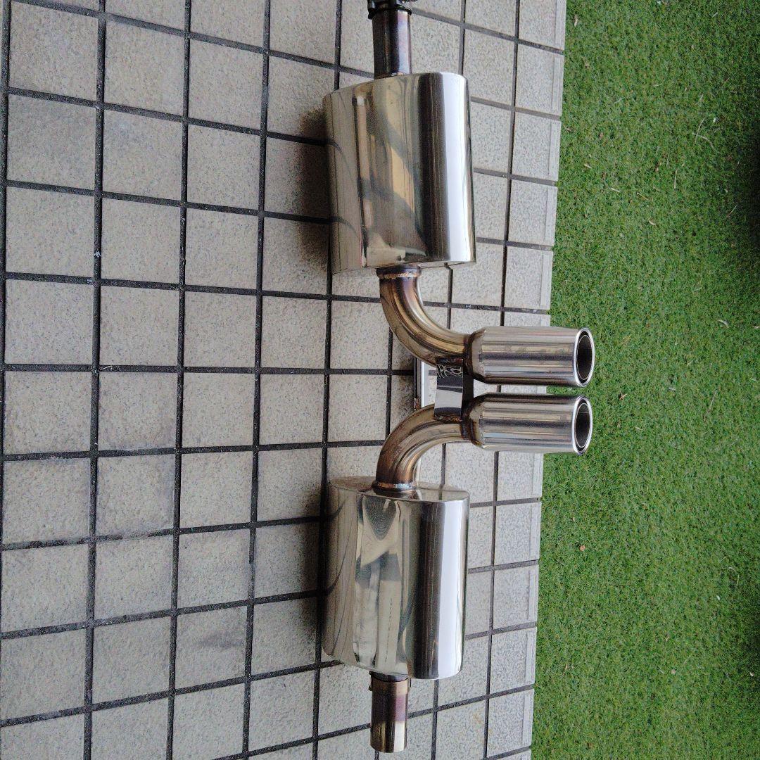 ポルシェボクスター986 ステンレススチール デュアル出力マフラー