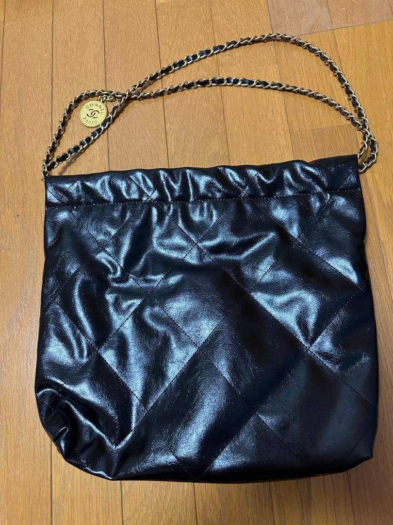 CHANEL ブラック　ショルダーバッグ　ノベルティ