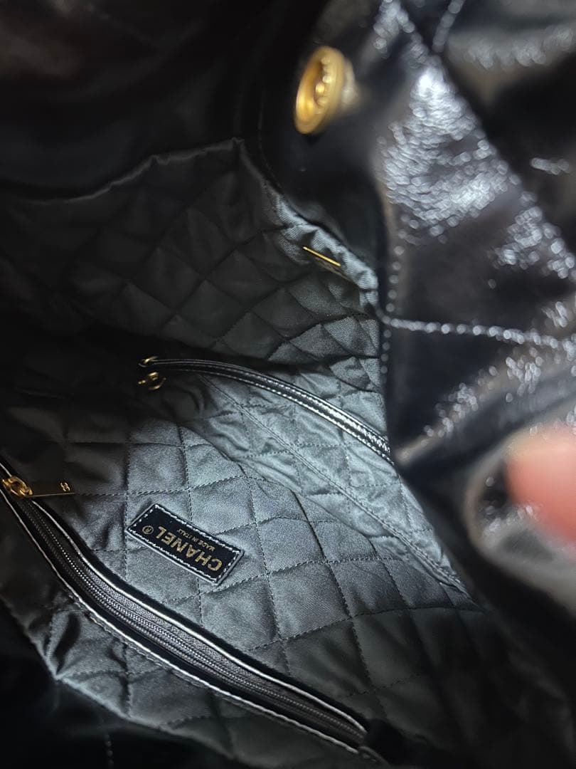 CHANEL ブラック　ショルダーバッグ　ノベルティ