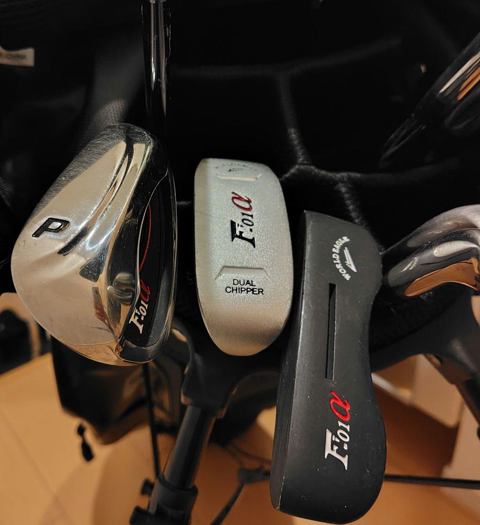 【使用3回】WORLD EAGLE F-01α ゴルフクラブ　　バッグ　セット