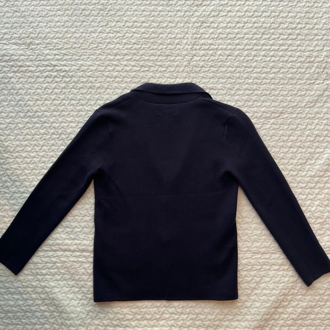 値下げ ポロラルフローレン　ニットジャケット　ネイビー　140センチ　フォーマル