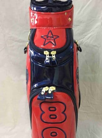 値下中　パーリーゲイツ　キャディ　バッグ　完売　限定　入手困難　ピンク　ネイビー