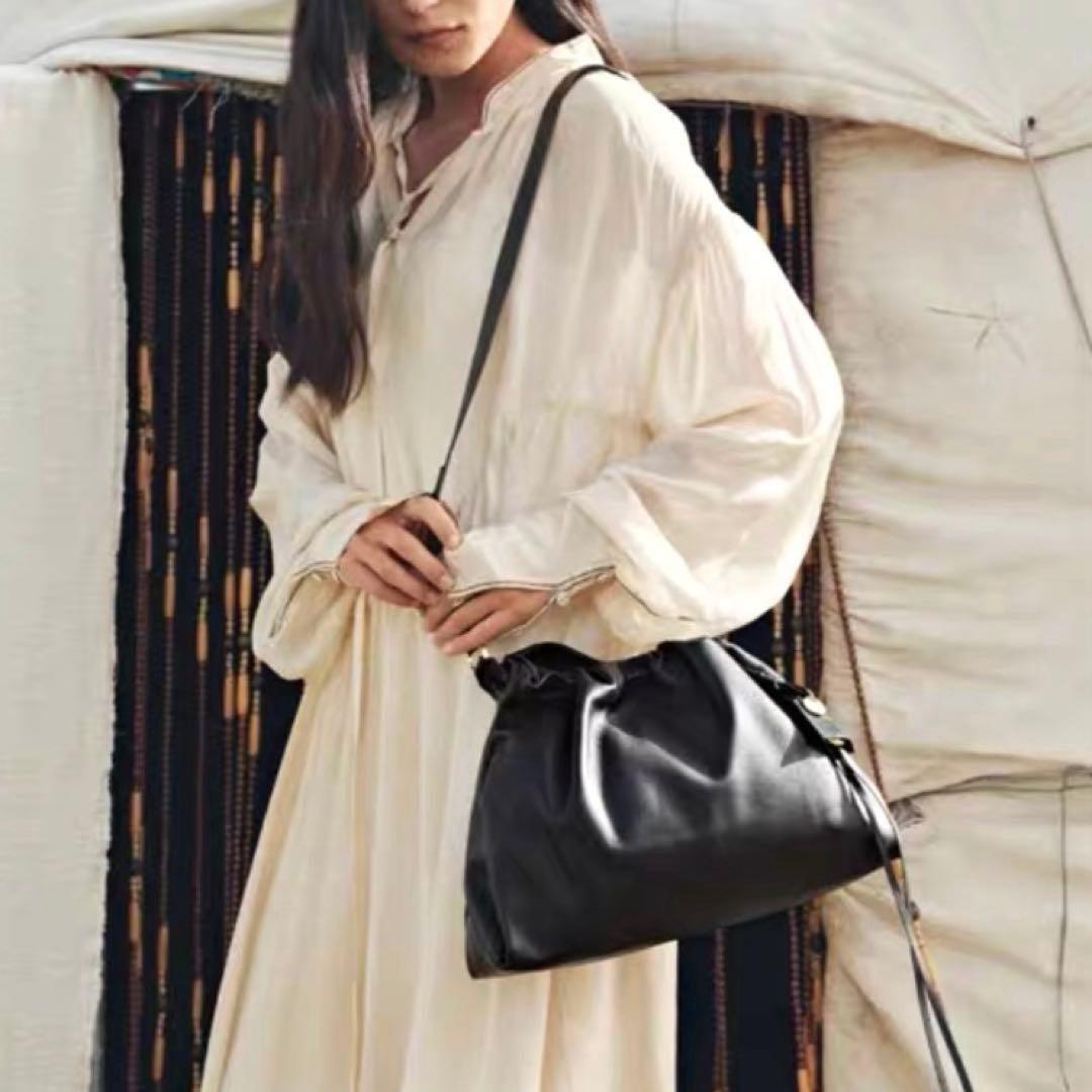 Songmont 黒いショルダーバッグ07