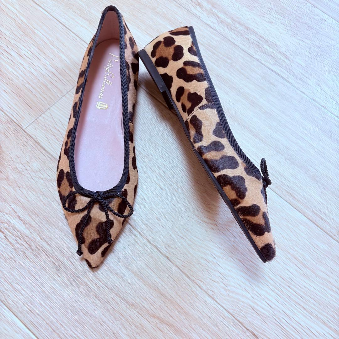 pretty Ballerinas ヒョウ柄 レオパード　フラットシューズ 37