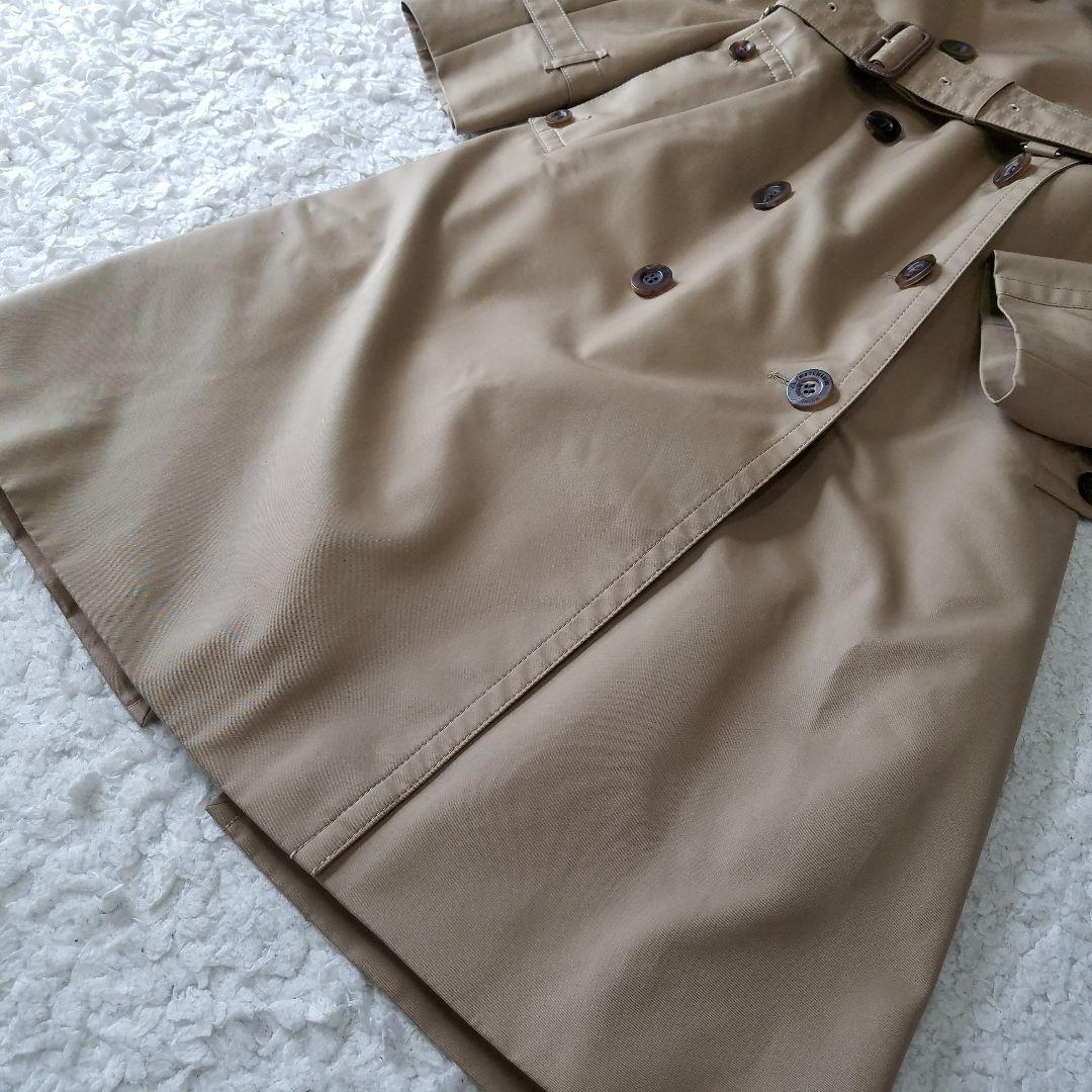 美品✨アクアスキュータム 定番人気トレンチコート ライナー付 ベルト アウター