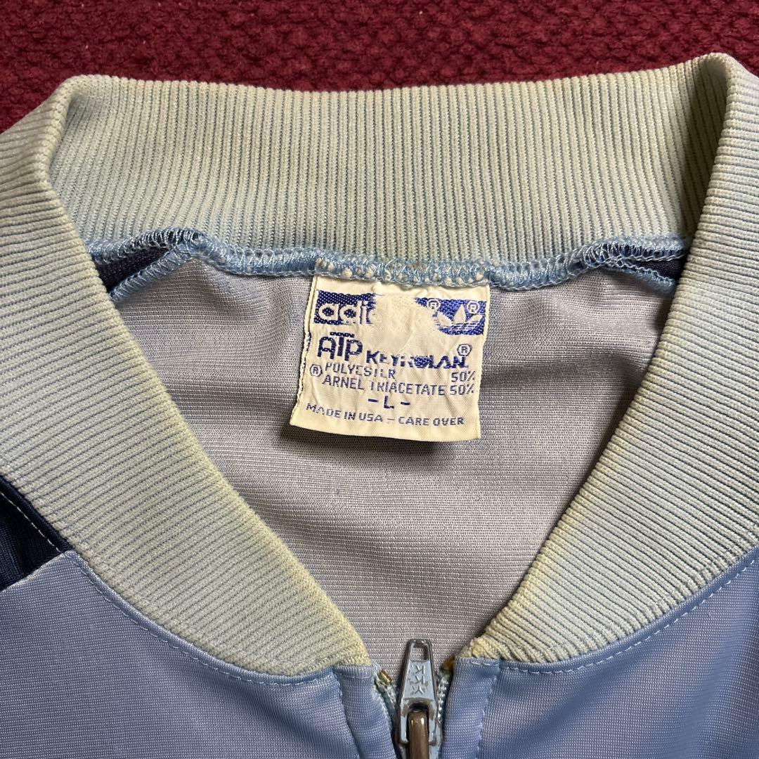 70s 80s adidas ATP トラックジャケット 青 KEYROLAN
