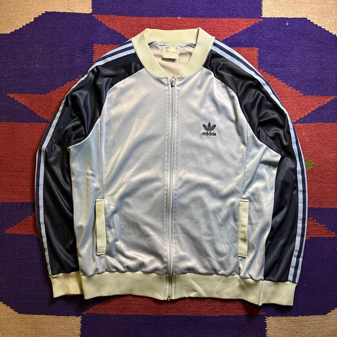 70s 80s adidas ATP トラックジャケット 青 KEYROLAN