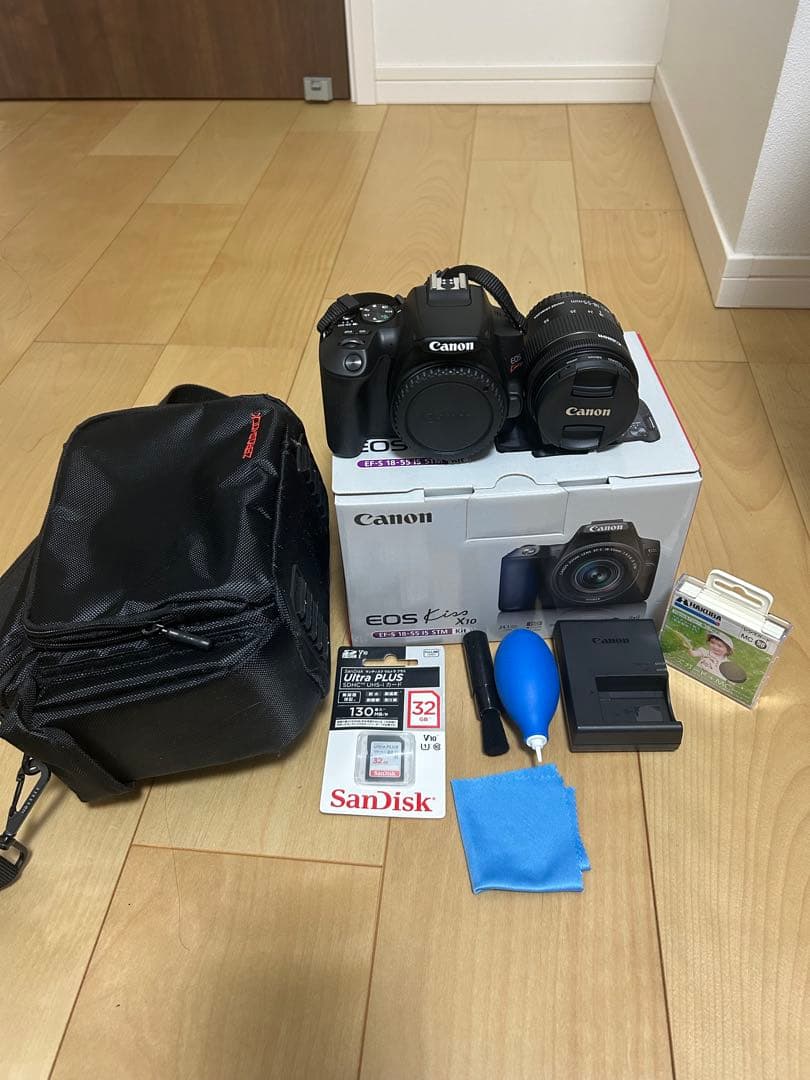 ＊最終値下げ‼️ Canon EOS Kiss X10一眼レフカメラ18-55mm