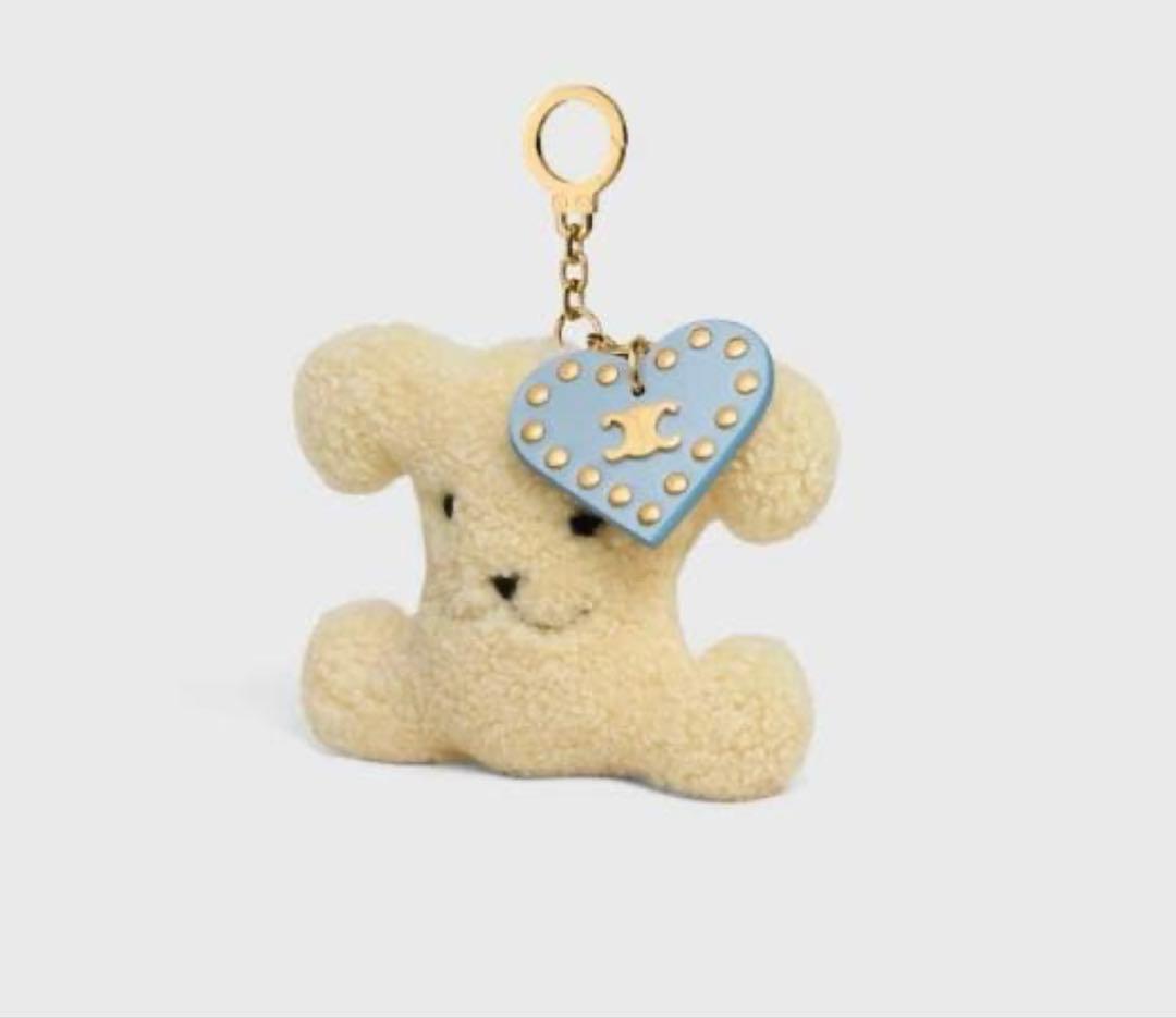 新品　付属品完備　CELINE セリーヌ　トリオンフ ポンポンチャーム