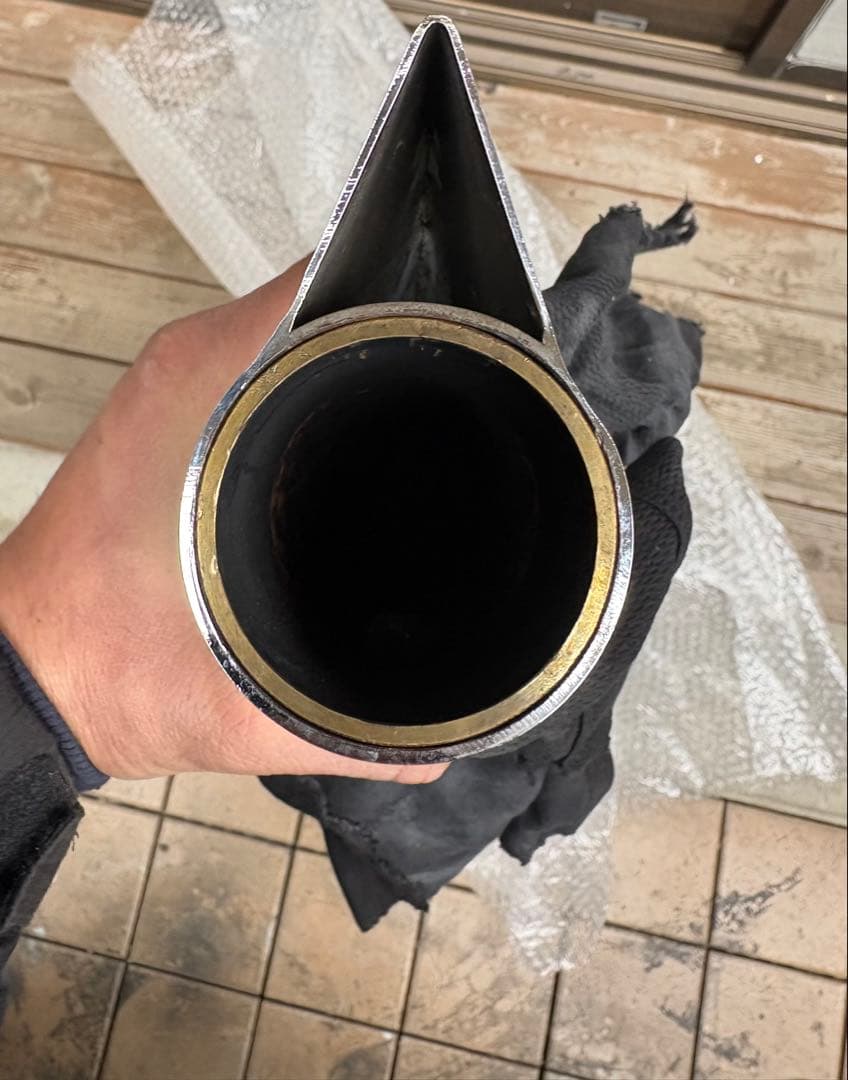 ハーレー FLD ダイナ スイッチバック フィッシュテール マフラー