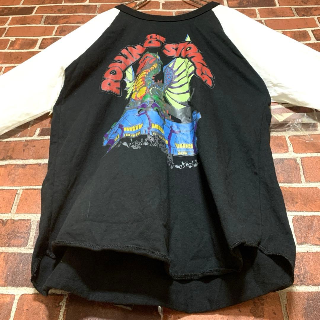 【激レア】80's ローリングストーンズ★ヴィンテージ★ラグラン★tシャツ★古着