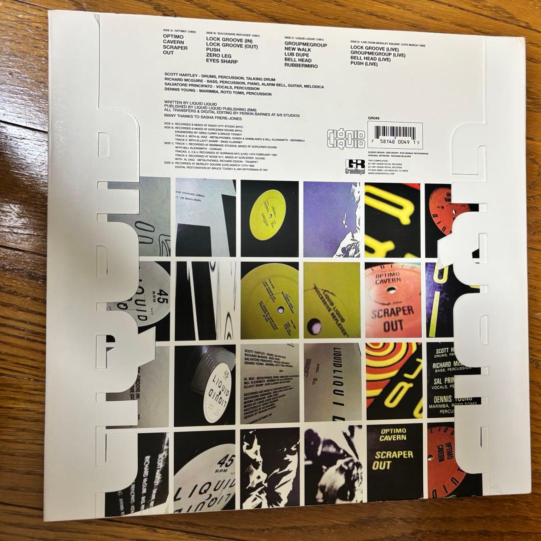 US盤 LIQUID LIQUID GRAND  2LP