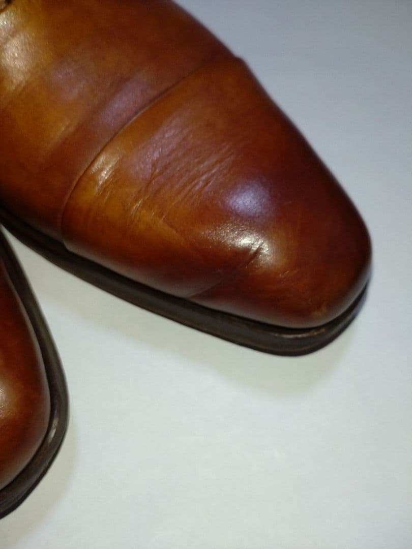 MAGNANNI ブラウン レザー ドレスシューズ