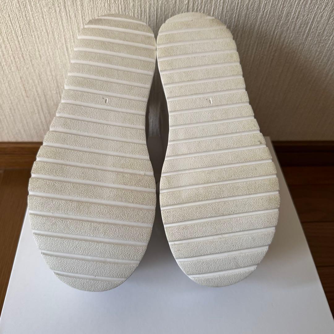 即購入OK！鈴木亜美プロデュース 厚底ホワイトスニーカー L