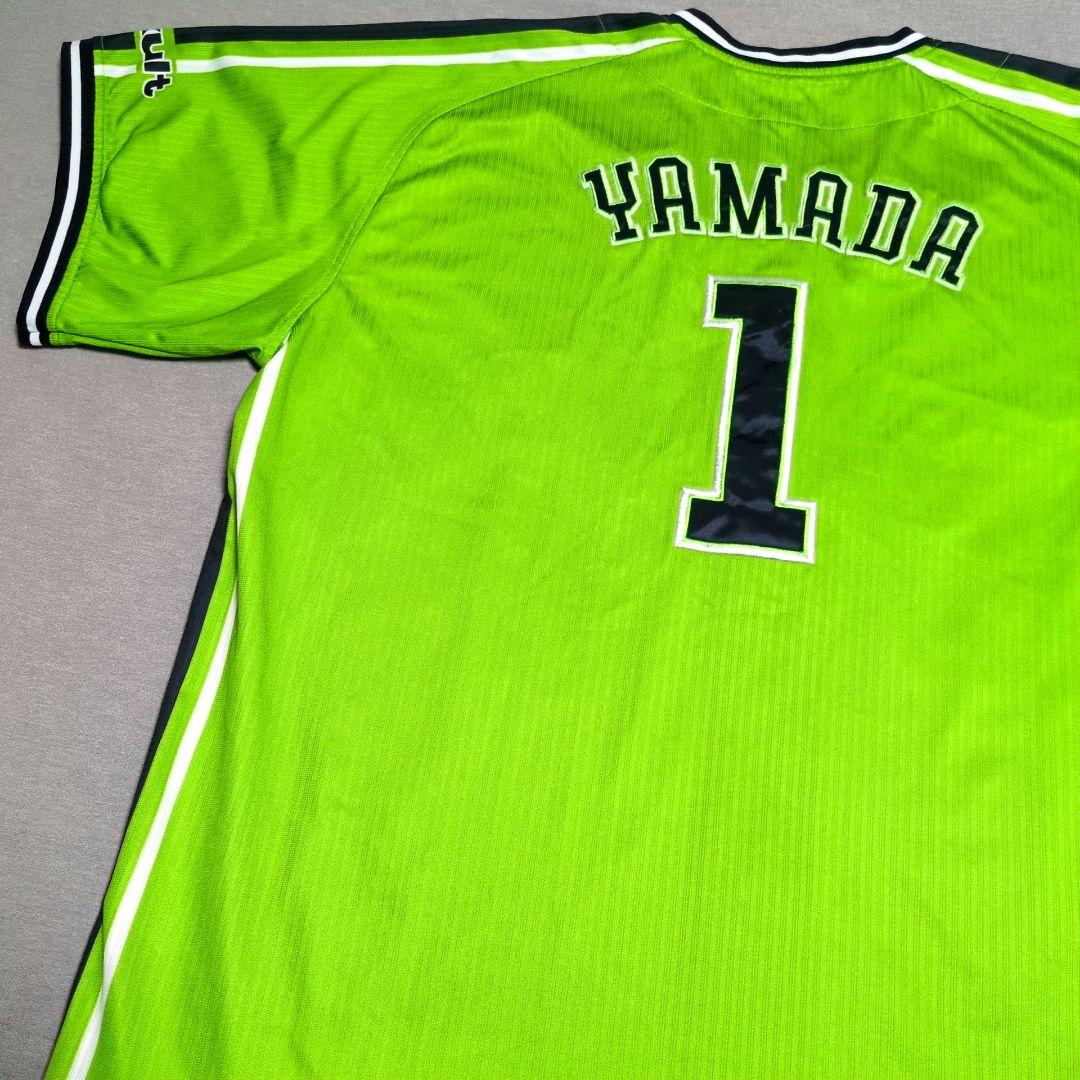 東京ヤクルトスワローズ 山田哲人 刺繍 ユニフォーム マジェスティック XL