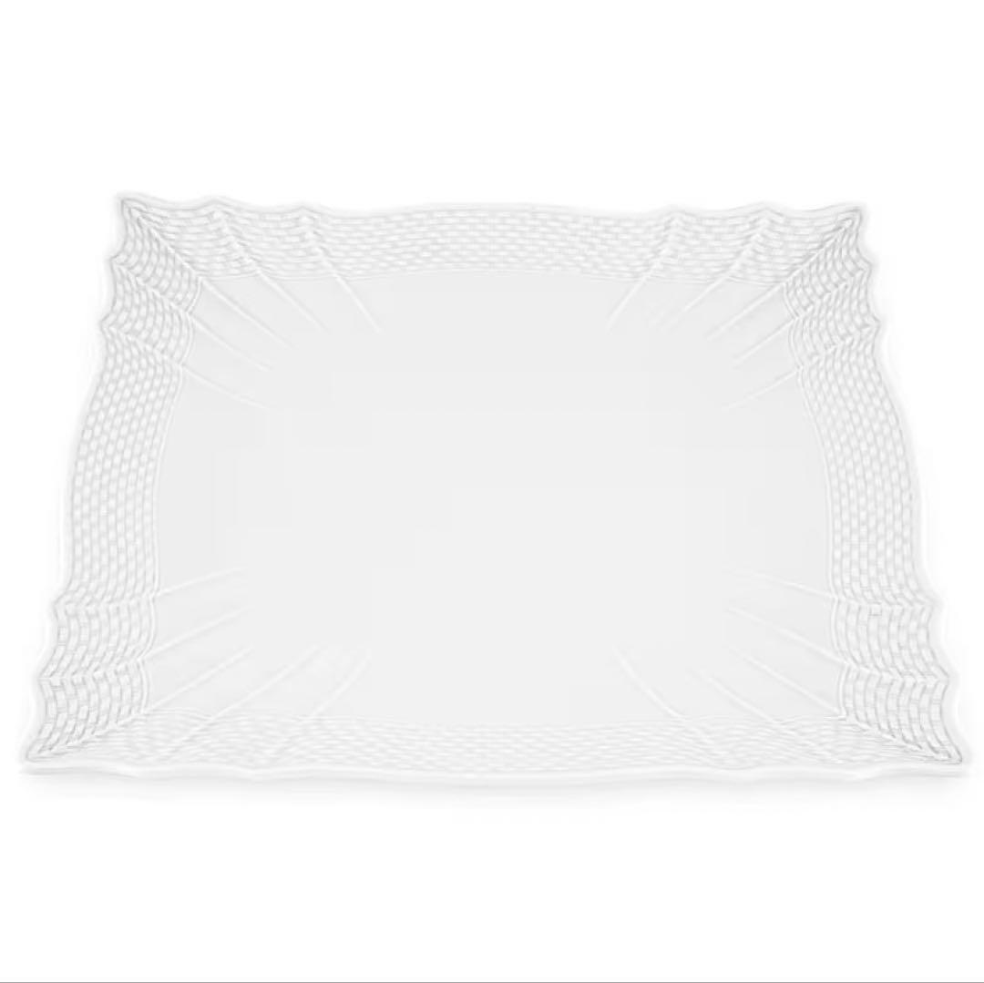 【2枚セット】30cm スクエア　リチャードジノリ　ベッキオホワイト