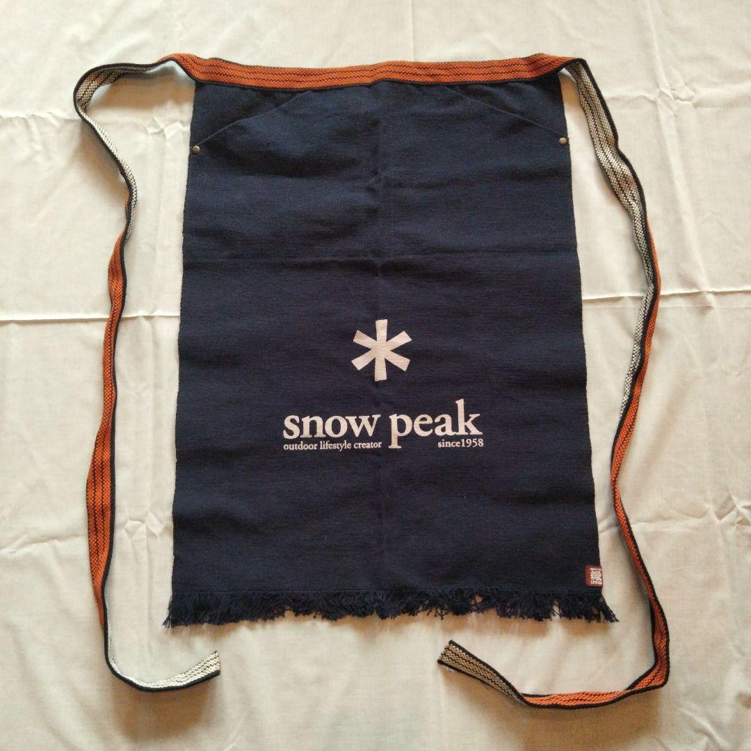  peak 前掛けネイビー