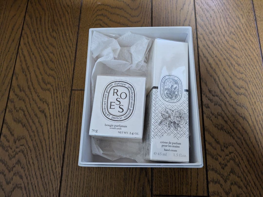 ディプティック　ミニキャンドル&ハンドクリーム
