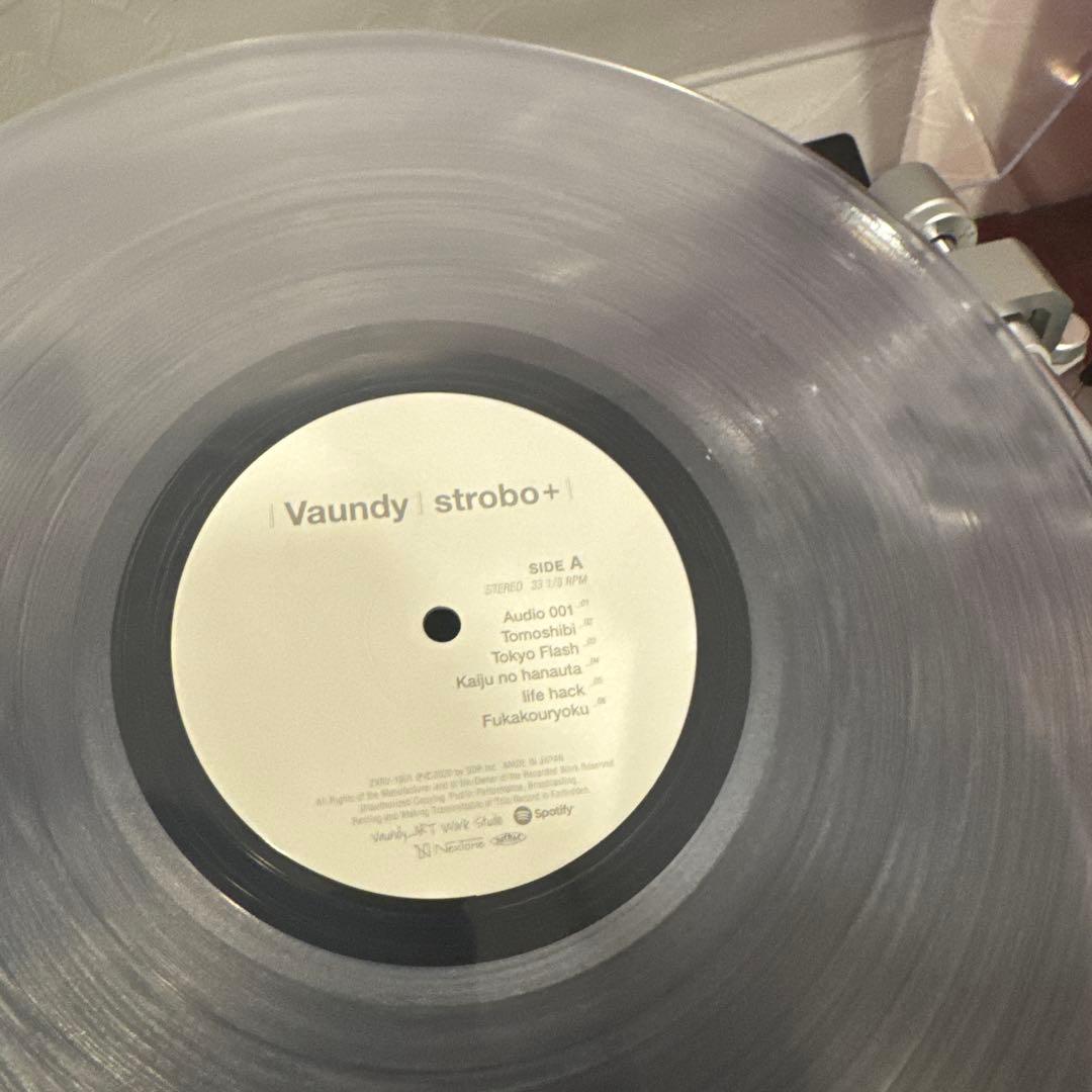 Vaundy 1st ALBUM LPクリア盤「strobo+」