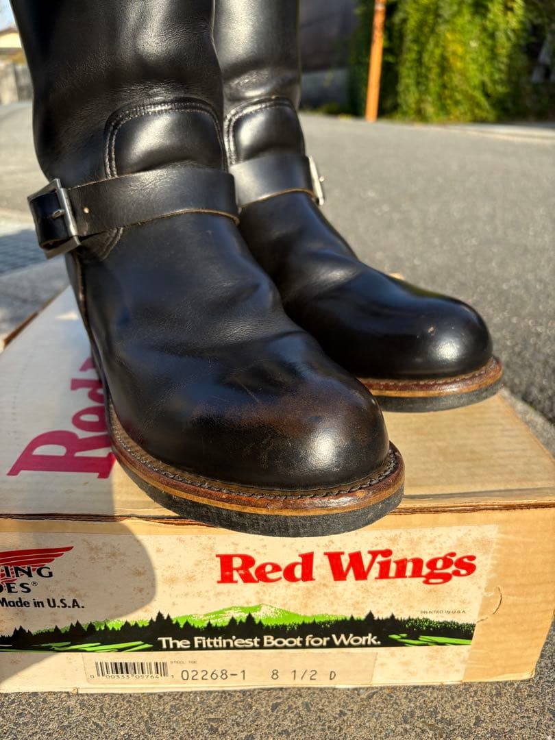 レッドウィング　pt91エンジニアブーツ 2268 8 1/2