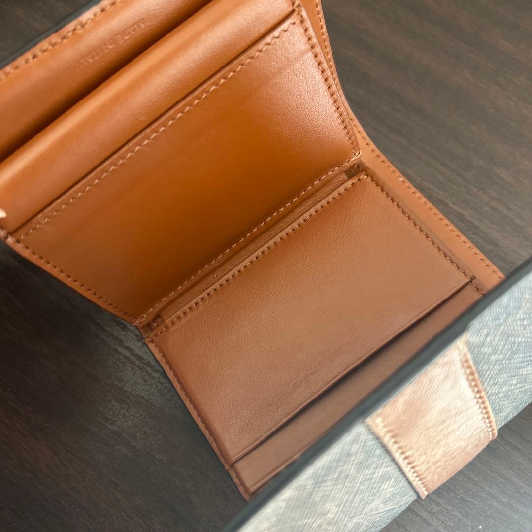CELINE 三つ折り財布 ブラウン