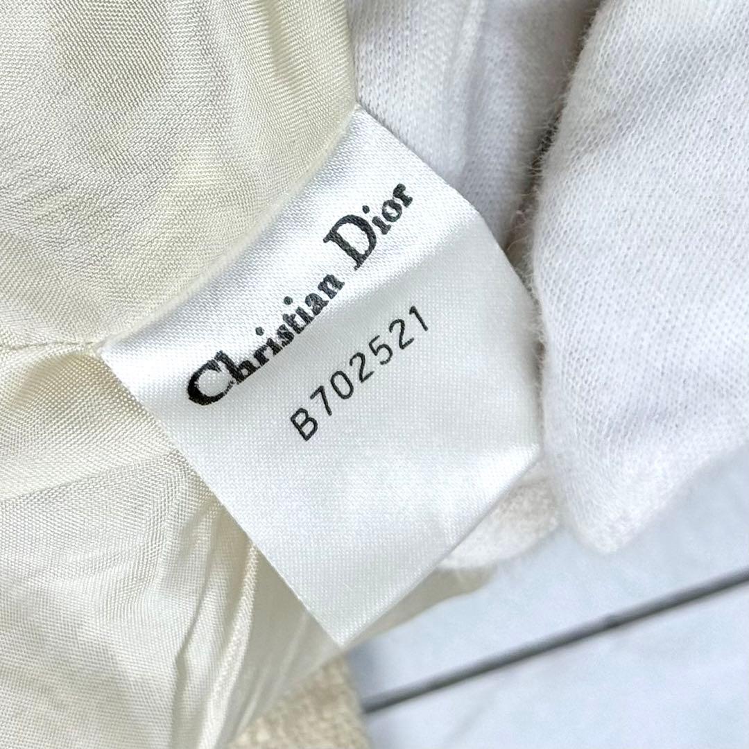 タグ付き 未使用品 ディオール ガリアーノ期 変形 クロップド テーラード 40