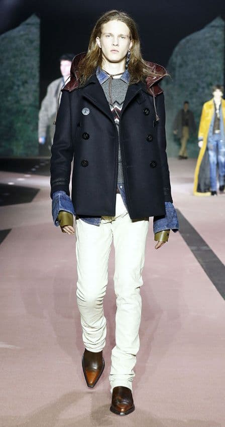 定価26万円　Dsquared2　ディースクエアード　Pコート　46