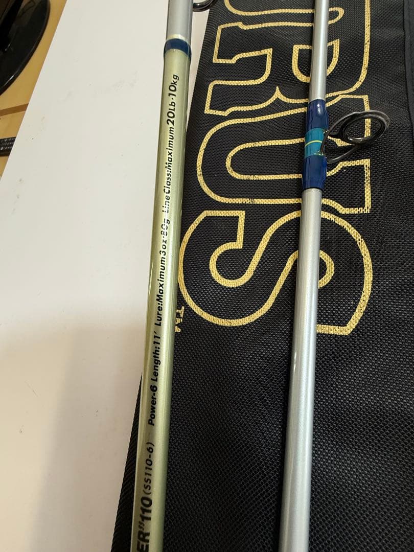 ロッド SAURUS SaltwaterSportsman BLUE RUNNER110