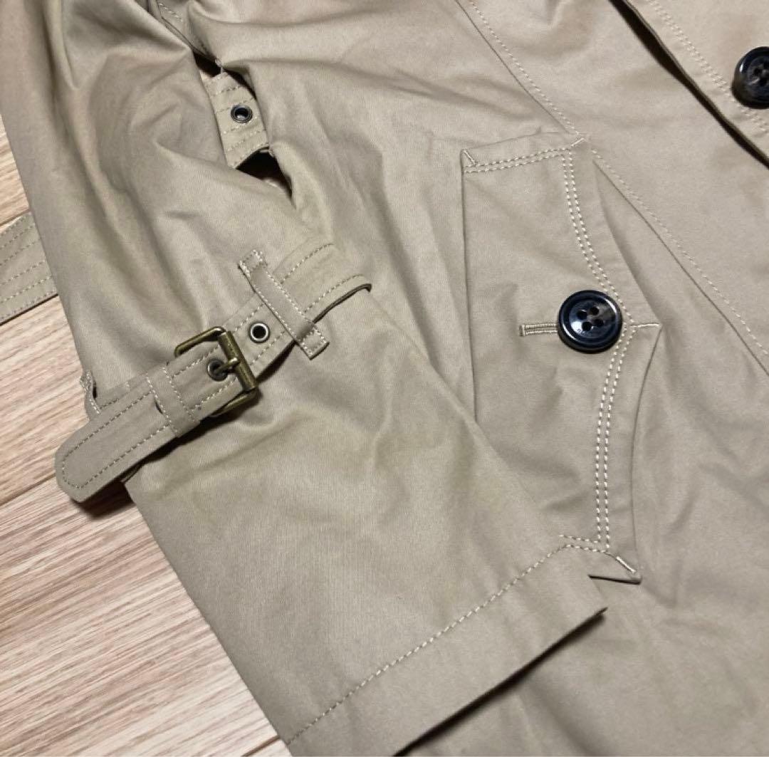 【試着のみ】バーバリーブルーレーベル(ベルト付き)トレンチコート【サイズ40】