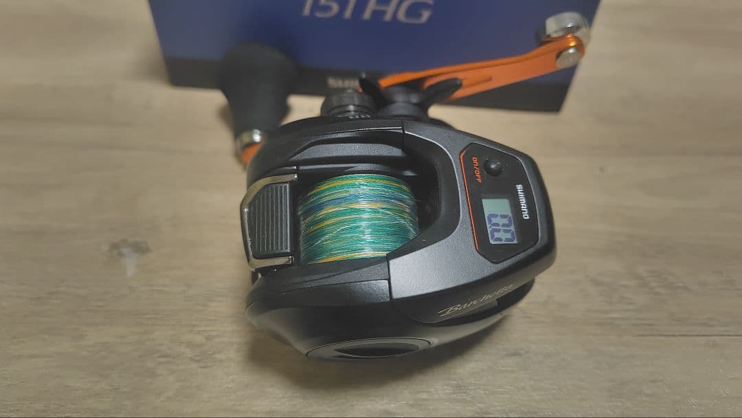 SHIMANO BarshettaBB151HG左ハンドル pe100m付き