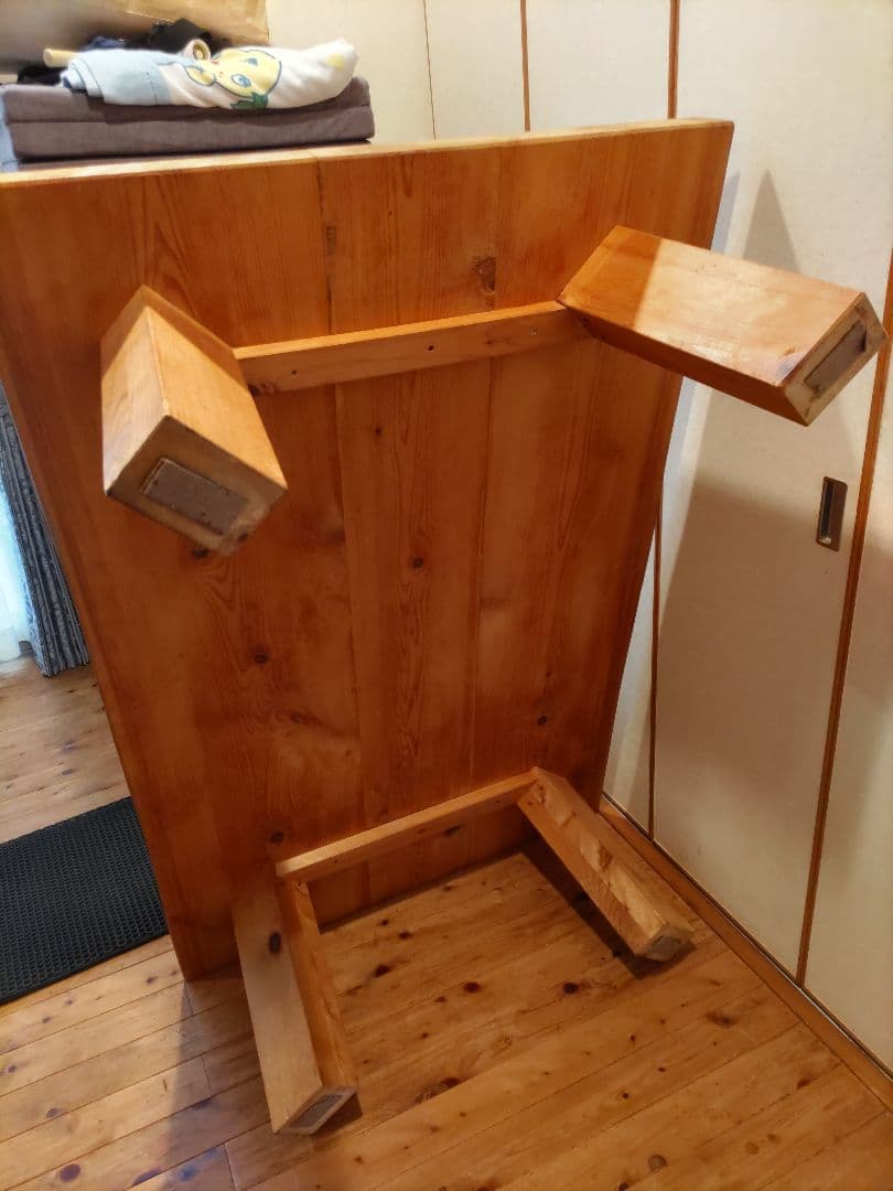 杉１枚板ローテーブル