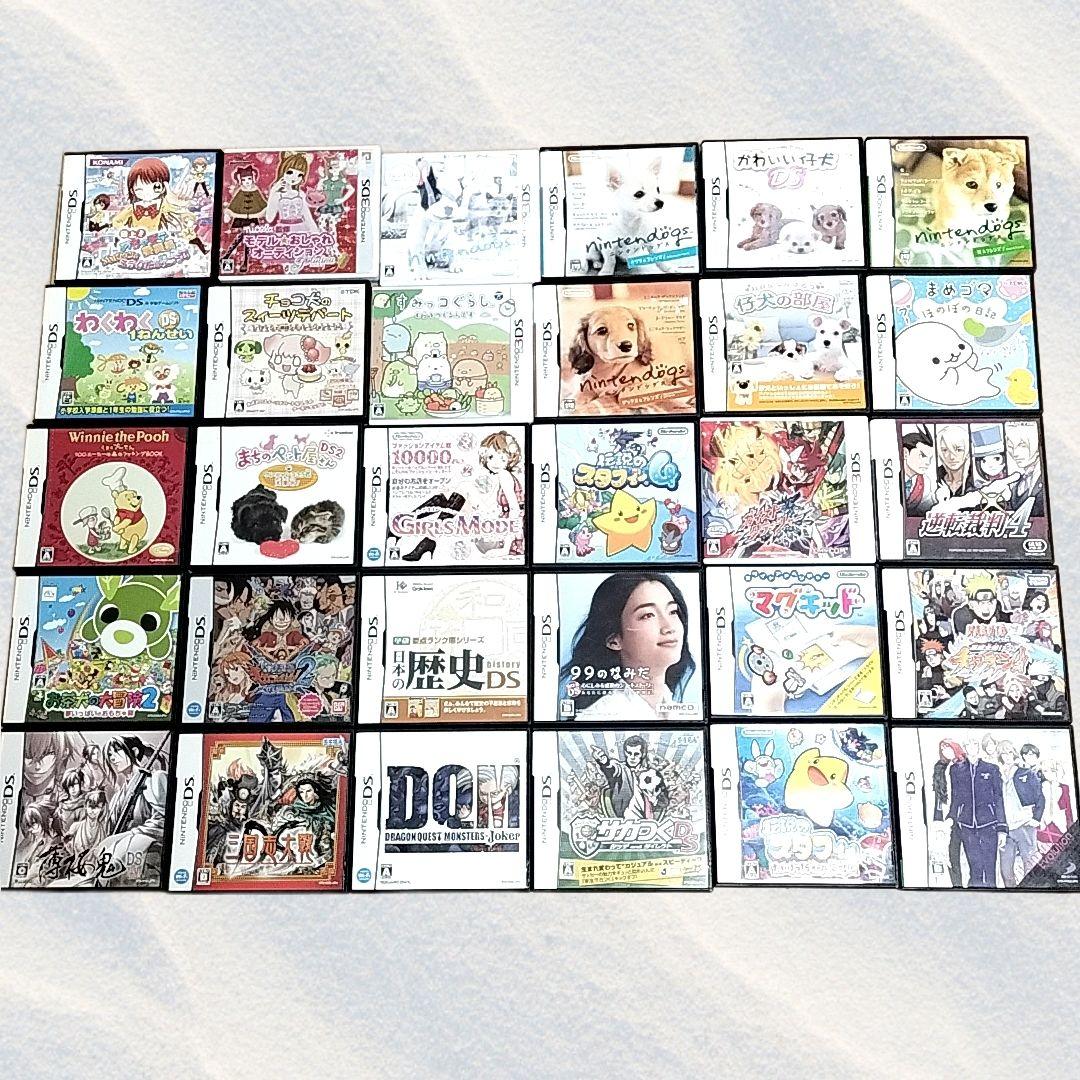 ニンテンドーDS、3DSソフトセット 30本