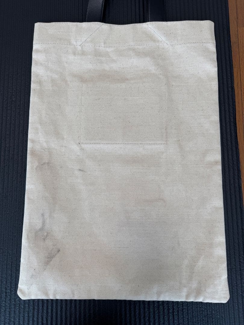 Jil Sander ジルサンダー トートバッグ キャンバス×レザー